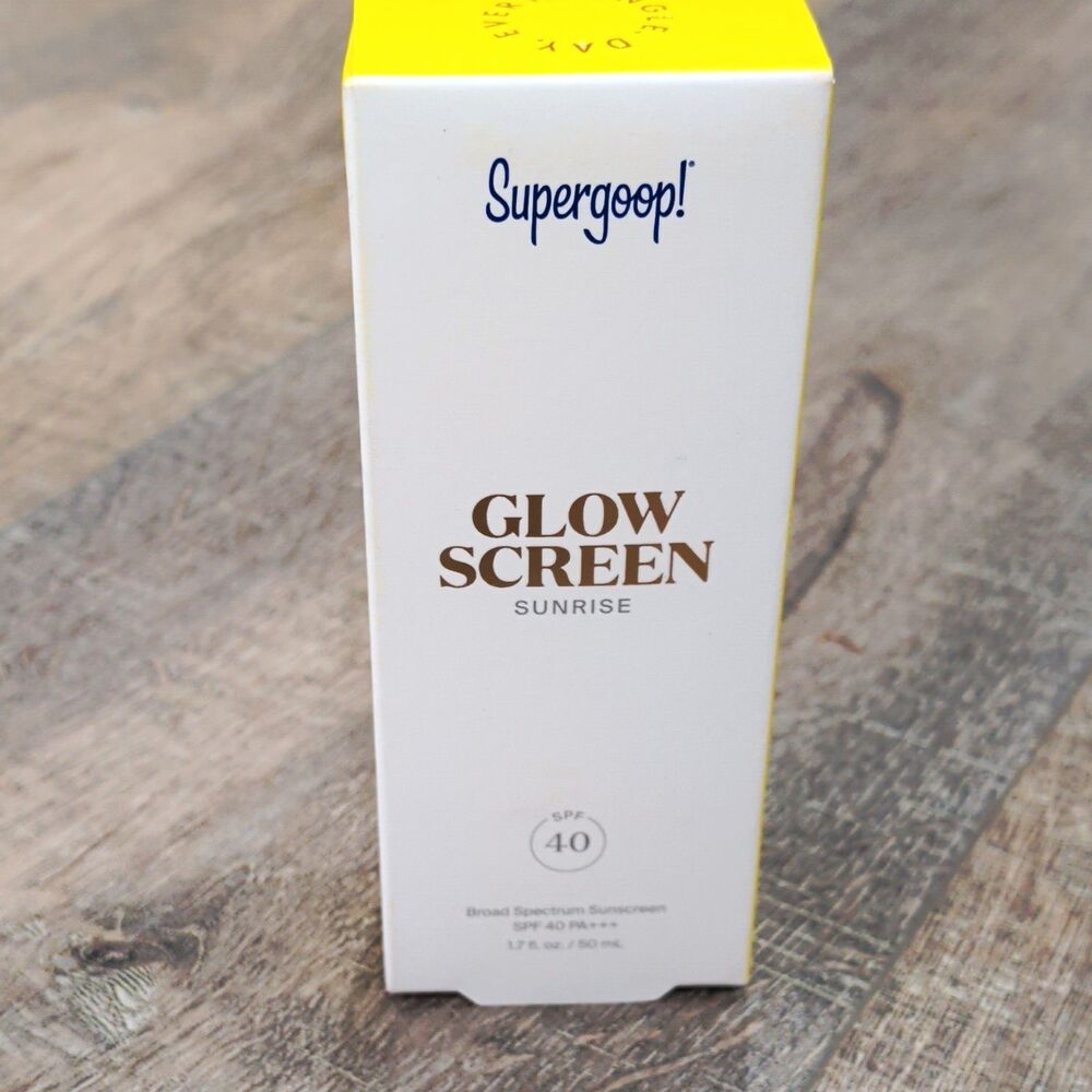 Supergoop! Glowscreen Sunrise SPF 40 PA Face Lotion, Glowing Finish 1.7 oz